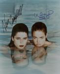  Wild Things: Neve Campbell and Denise Richards (10x8)   Signed by both. Neve's signature has some lifting (as shown).