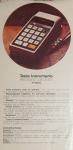 1972: Texas Instruments TI-2500-Datamath-advert