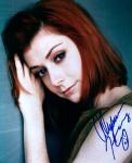  Alyson Hannigan 1 (10x8)   Excellent Signature.