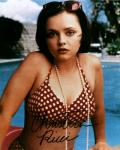  Christina Ricci 2 (10x8)   Very slight Signature lifting and a slight smudge.