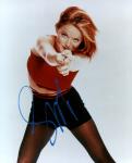  Geri Halliwell 1 (10x8)   Excellent (Light Blue) Signature.