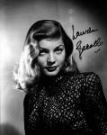  Lauren Bacall 1 (10x8)   Excellent Signature.