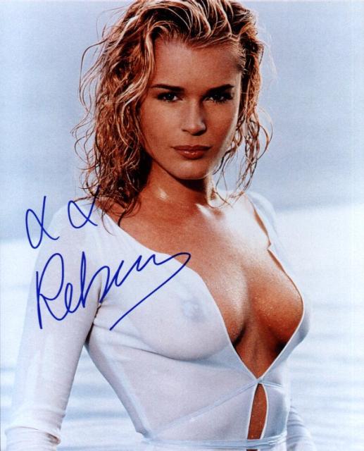  Rebecca Romijn Stamos 3 (10x8)   Very slight lifting on Signature.