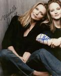  Michelle Pfeiffer and Jodi Foster(10x8)   Signed by both, excellent Signatures.