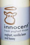 A strange yoghurt drink with a pretty label.