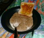 Weetabix and Toast.