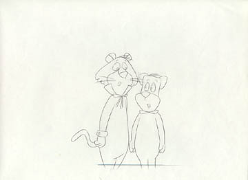 drawing-huck-and-snagglepuss1