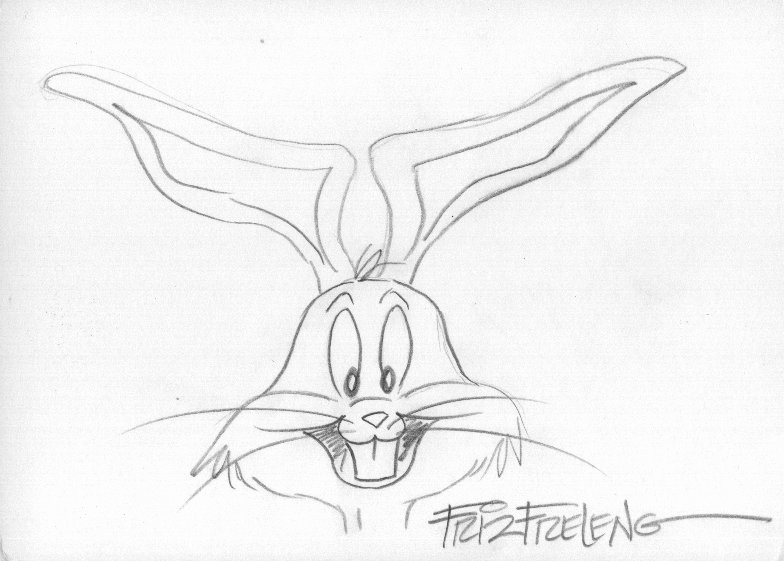 picture-bugs-bunny-friz-freleng-signed