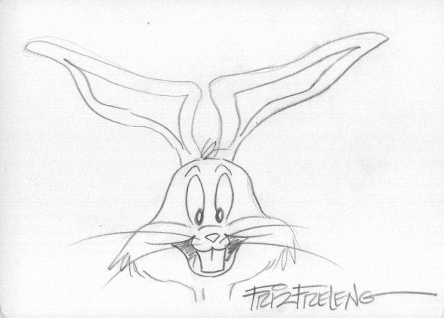 picture-bugs-bunny-friz-freleng-signed