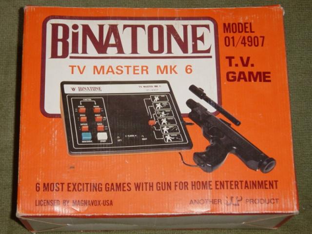 1976: Binatone TV Master MK6 1 Box