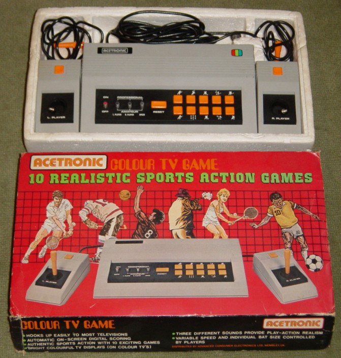 1978: Acetronic Colour TV Game