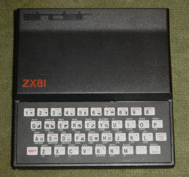 1981: Sinclair ZX81 (1)