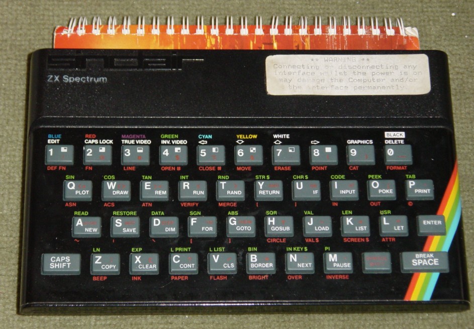 1982: Sinclair ZX Spectrum