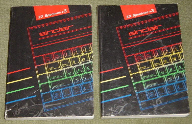 1988: Sinclair ZX Spectrum Plus3 Manuals