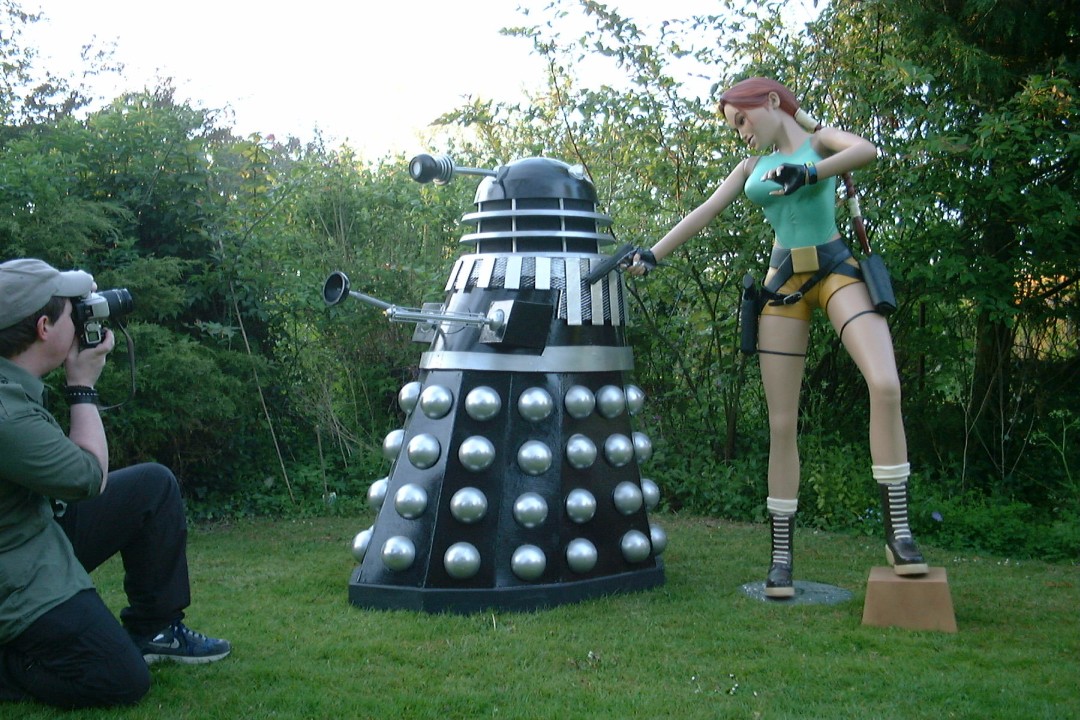 Dalek and Lara Photoshoot