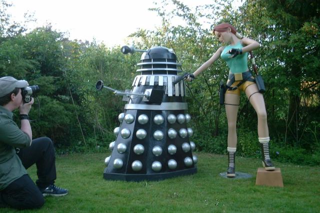 Dalek and Lara Photoshoot