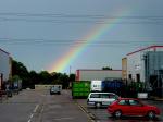 Rainbow in the Carpark